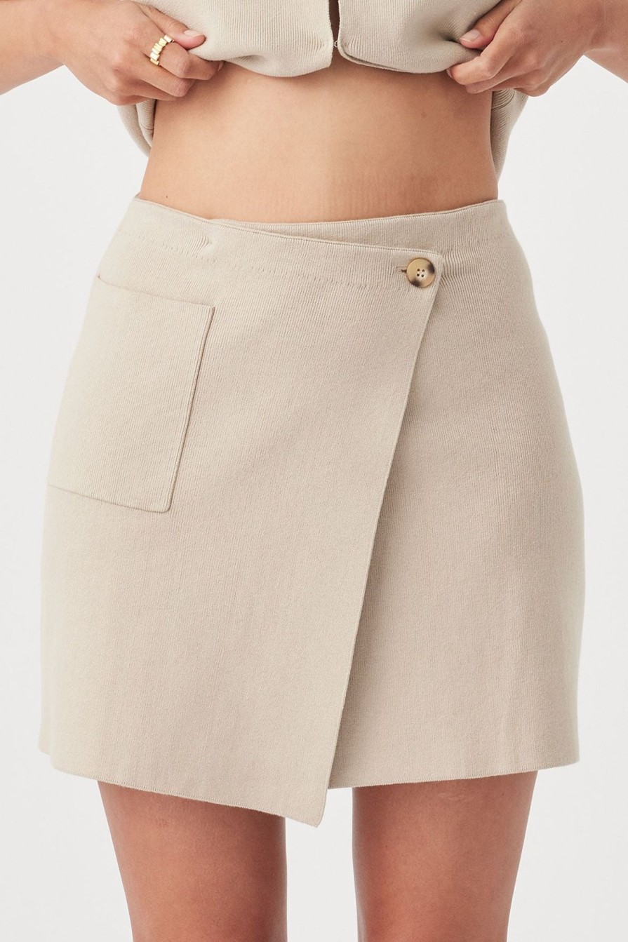 Arcaa Ria Skirt-Taupe