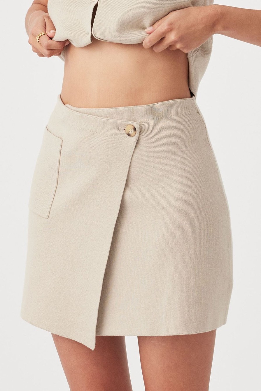 Arcaa Ria Skirt-Taupe