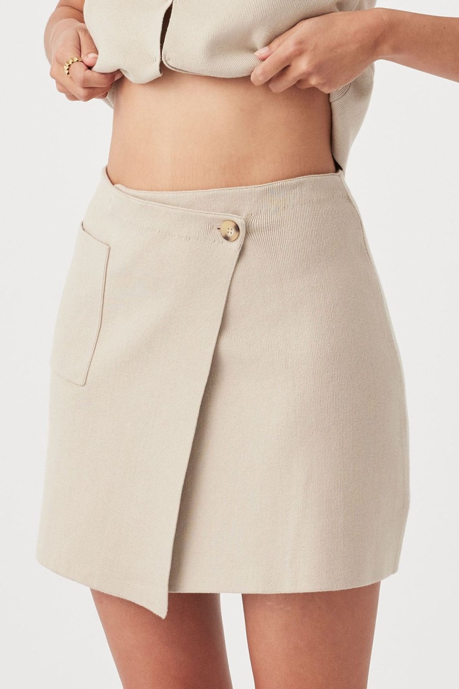 Arcaa Ria Skirt-Taupe