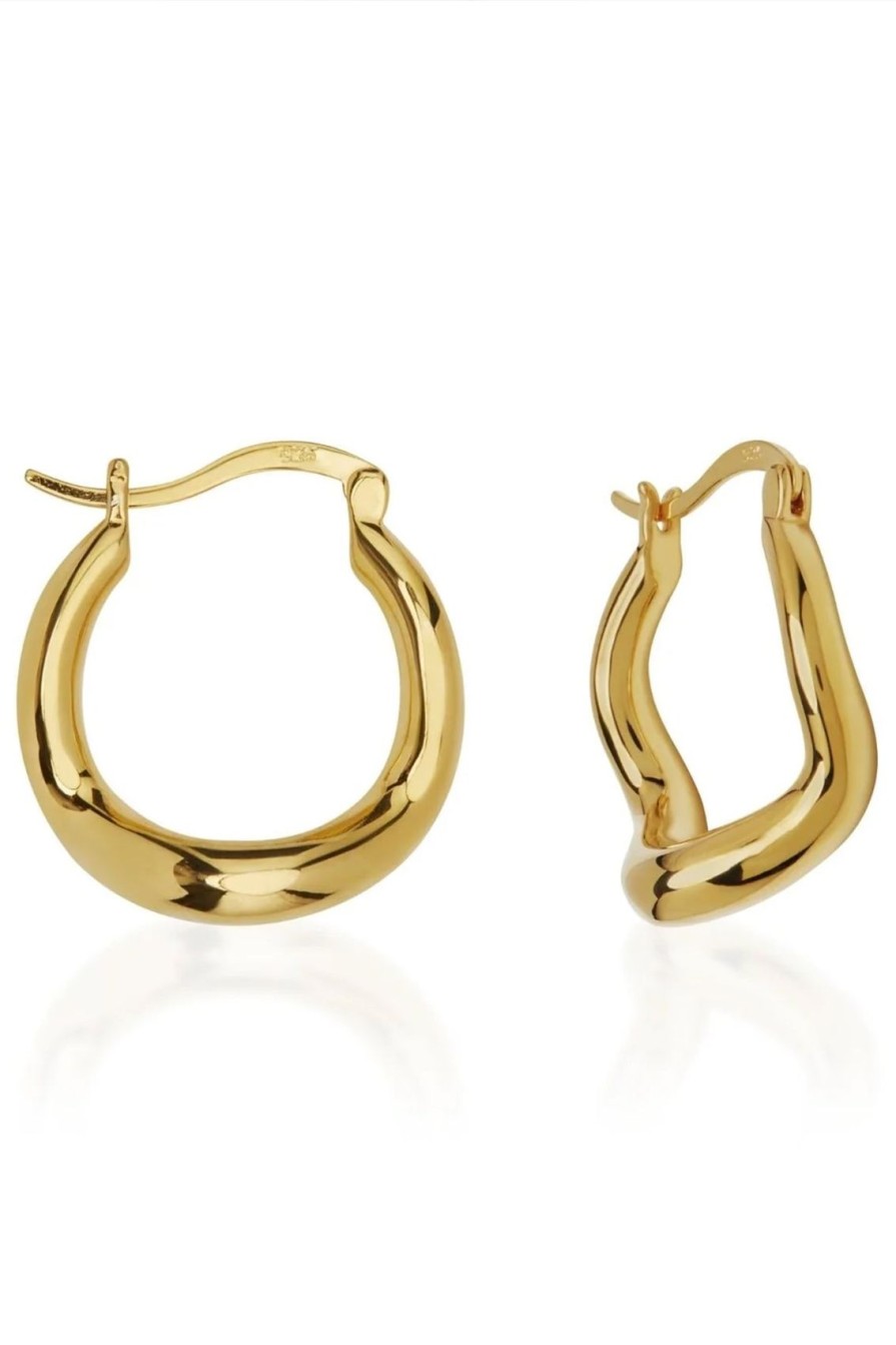 Arcaa Saint Valentine-Wabi Sabi Hoops-Gold