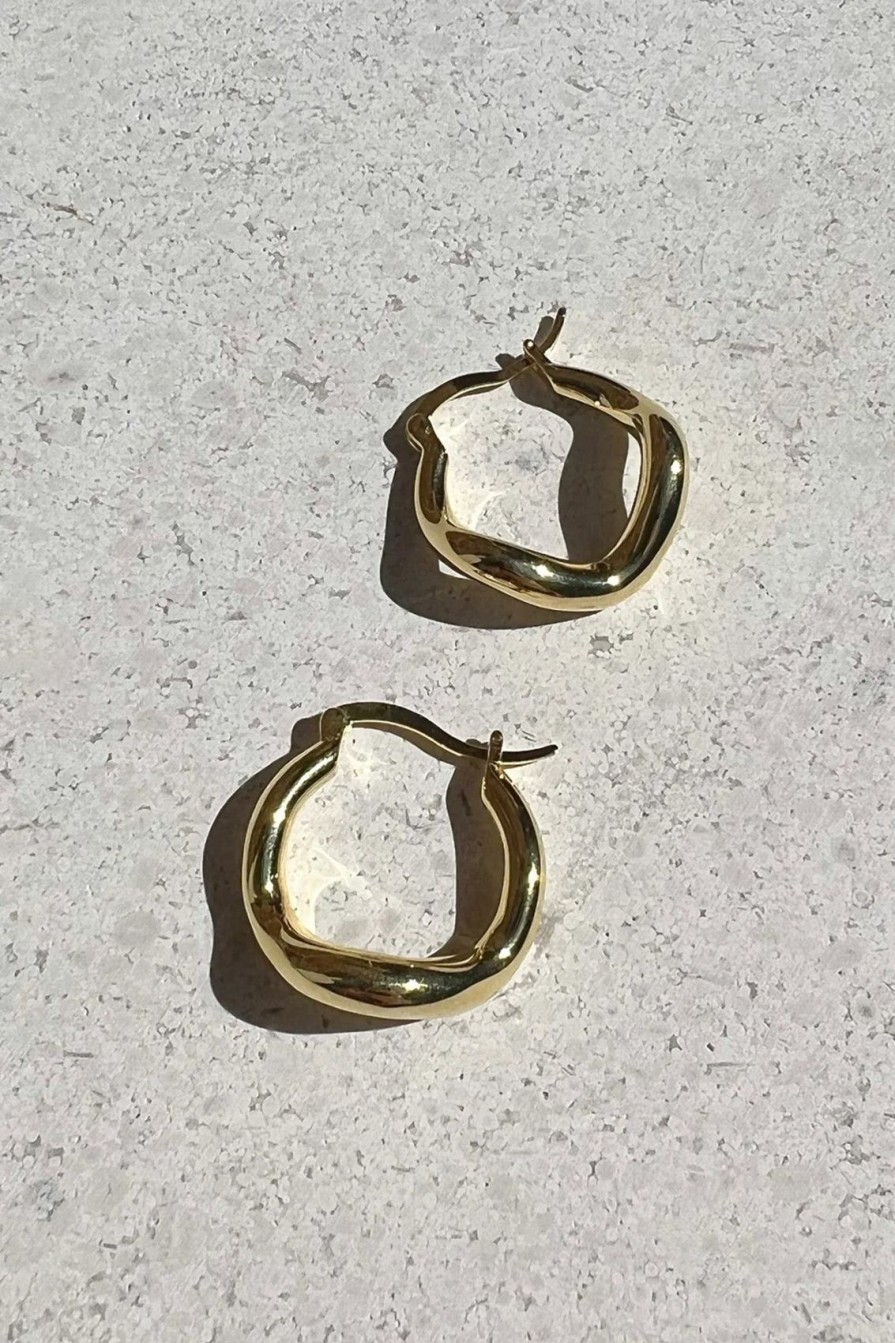 Arcaa Saint Valentine-Wabi Sabi Hoops-Gold