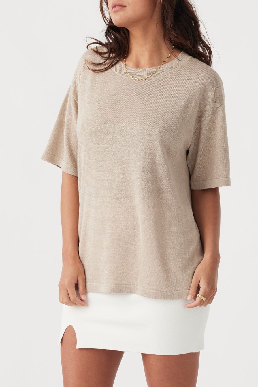 Arcaa Hugo Tshirt-Taupe