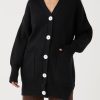 Arcaa Maple Cardigan-Black