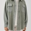 Arcaa Bailey Shirt Jacket-Thyme