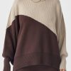 Arcaa Neo Sweater-Chocolate & Taupe