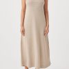 Arcaa Brie Long Dress-Taupe