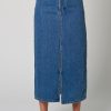 Arcaa Rolla'S Chicago Skirt-Lyocell Blue