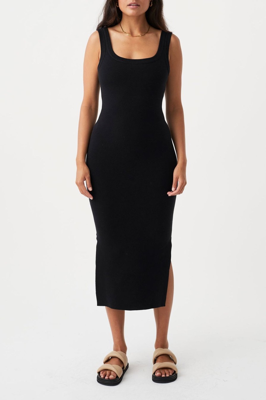 Arcaa Esta Dress-Black