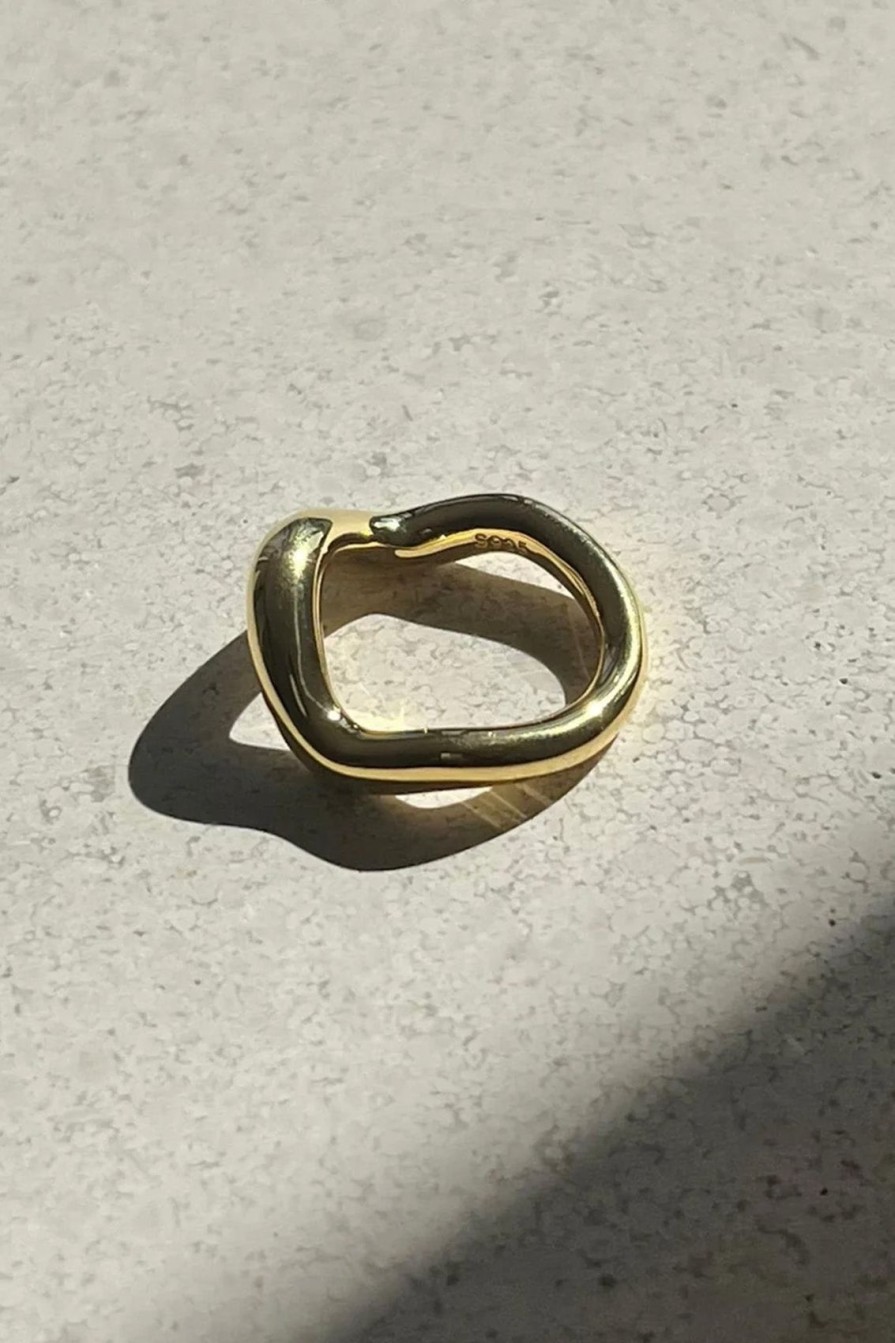 Arcaa Saint Valentine-Wabi Sabi Ring-Gold