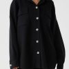 Arcaa Remy Shirt Jacket-Black