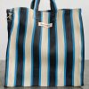 Arcaa Dos Ombre-Bengali Bag-Blue Cream Stripe