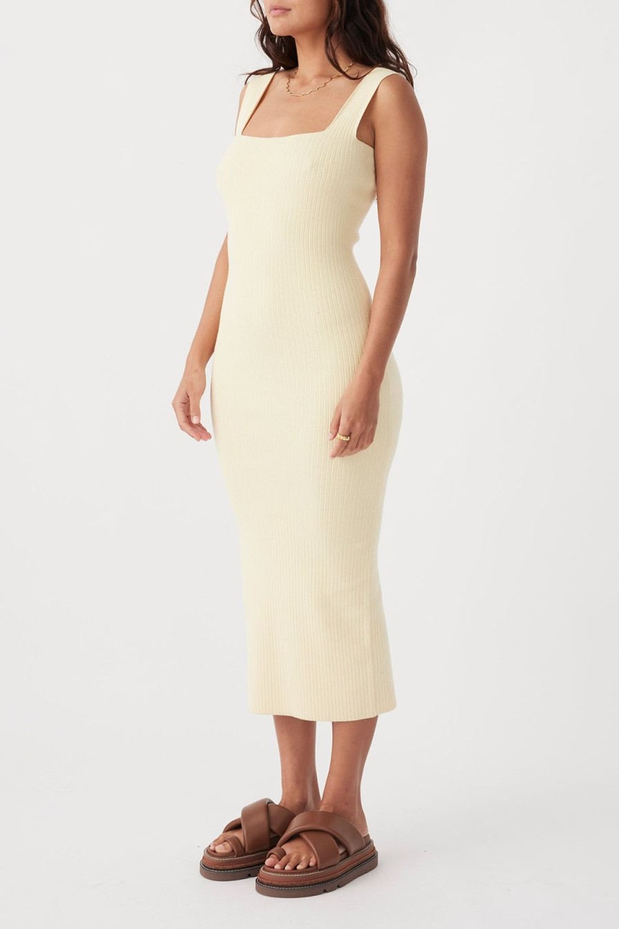 Arcaa Tully Dress-Butter