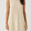 Arcaa Brie Shift Dress-Butter