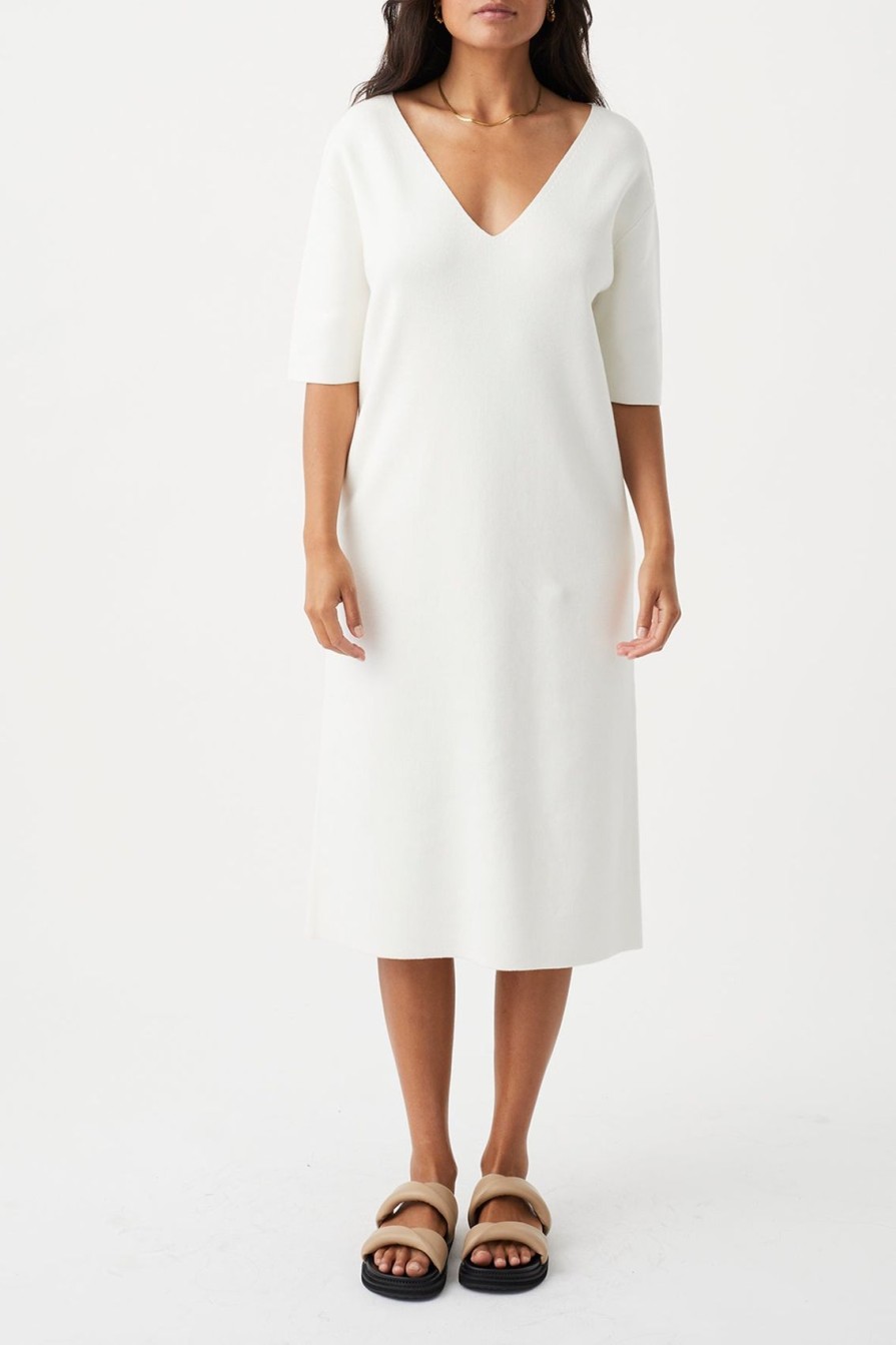 Arcaa Bonnie Dress-Cream