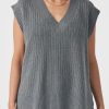 Arcaa Vera Vest-Dark Grey Marle