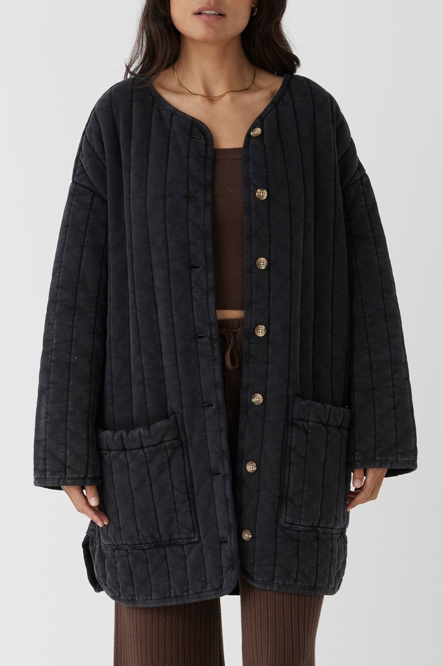 Arcaa Blake Coat-Black