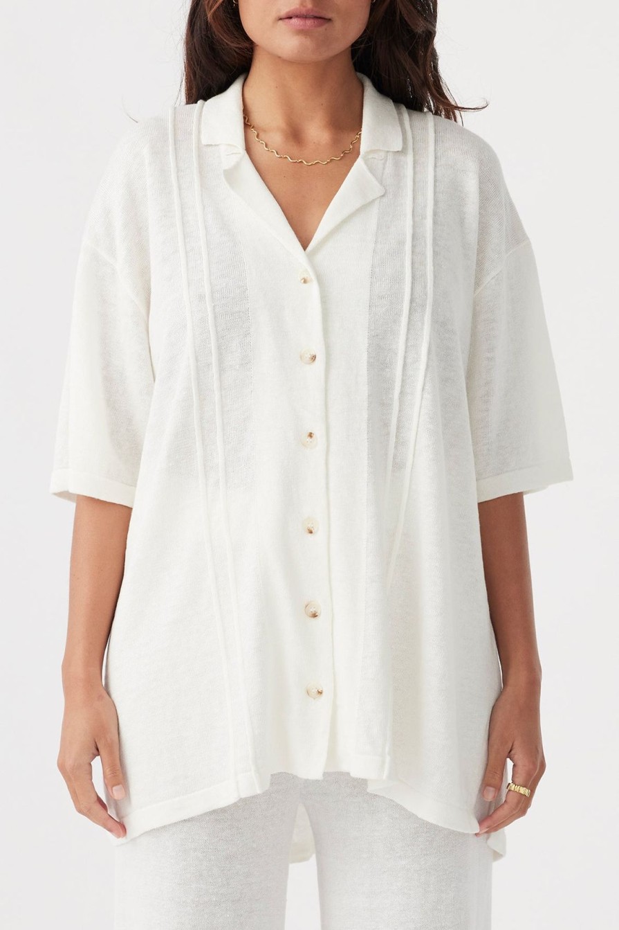 Arcaa Darcy Shirt-Cream