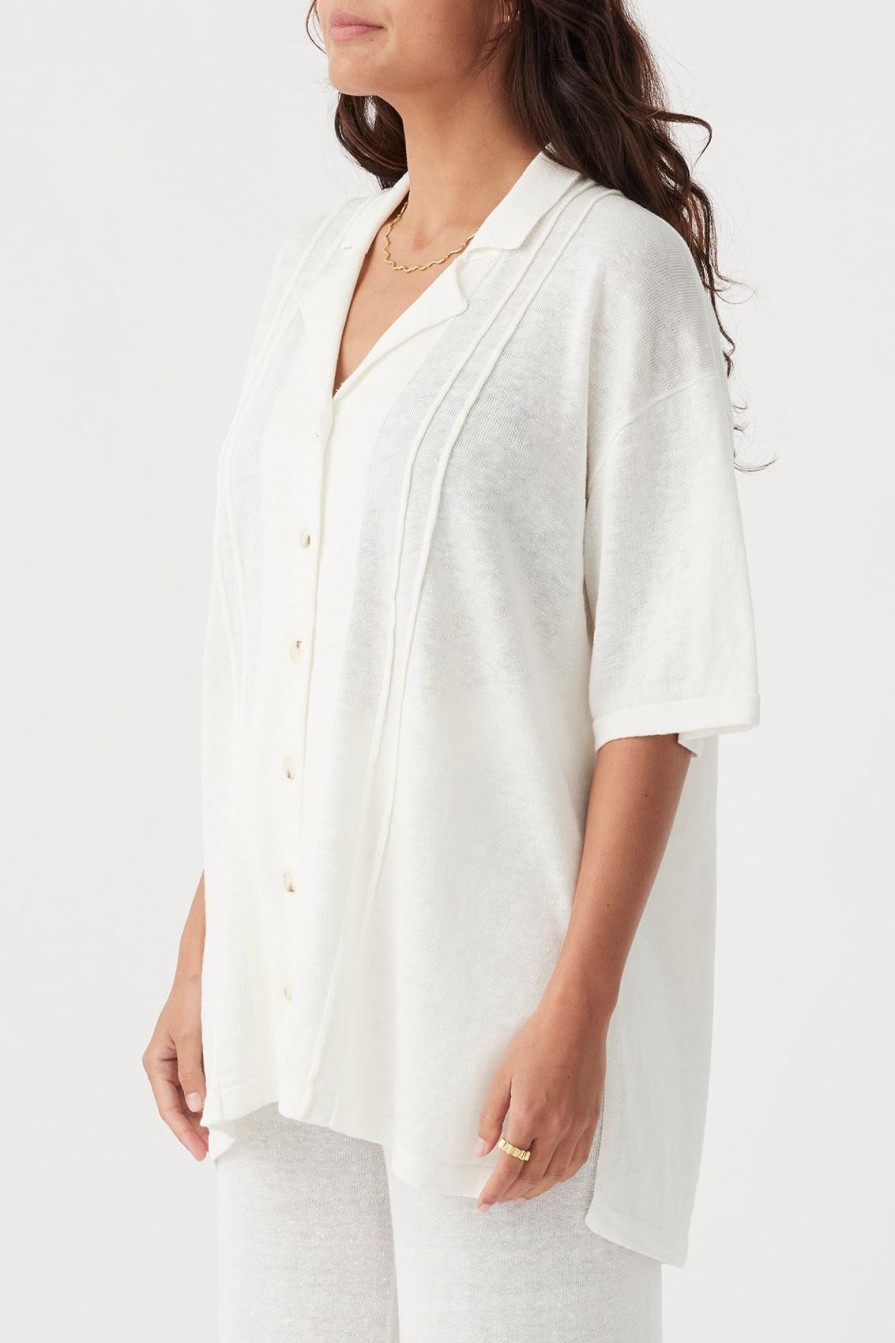 Arcaa Darcy Shirt-Cream