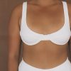 Arcaa Ochre Lane-Towelling Balconette Bra-Creme