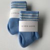 Arcaa Le Bon Shoppe Girlfriend Socks-Parisian Blue