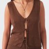 Arcaa Pearla Vest-Chocolate