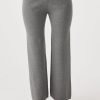 Arcaa Noa Organic Knit Pant-Dark Grey Marle