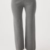 Arcaa Noa Organic Knit Pant-Dark Grey Marle