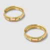 Arcaa Brie Leon-Estella Hoops-Gold