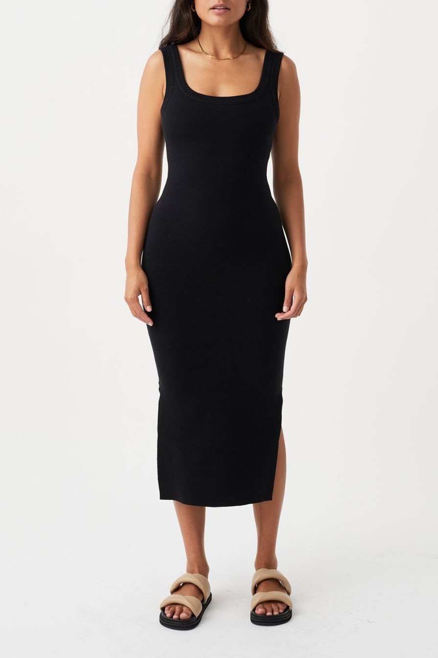 Arcaa Esta Dress-Black