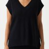 Arcaa Vera Organic Knit Vest-Black