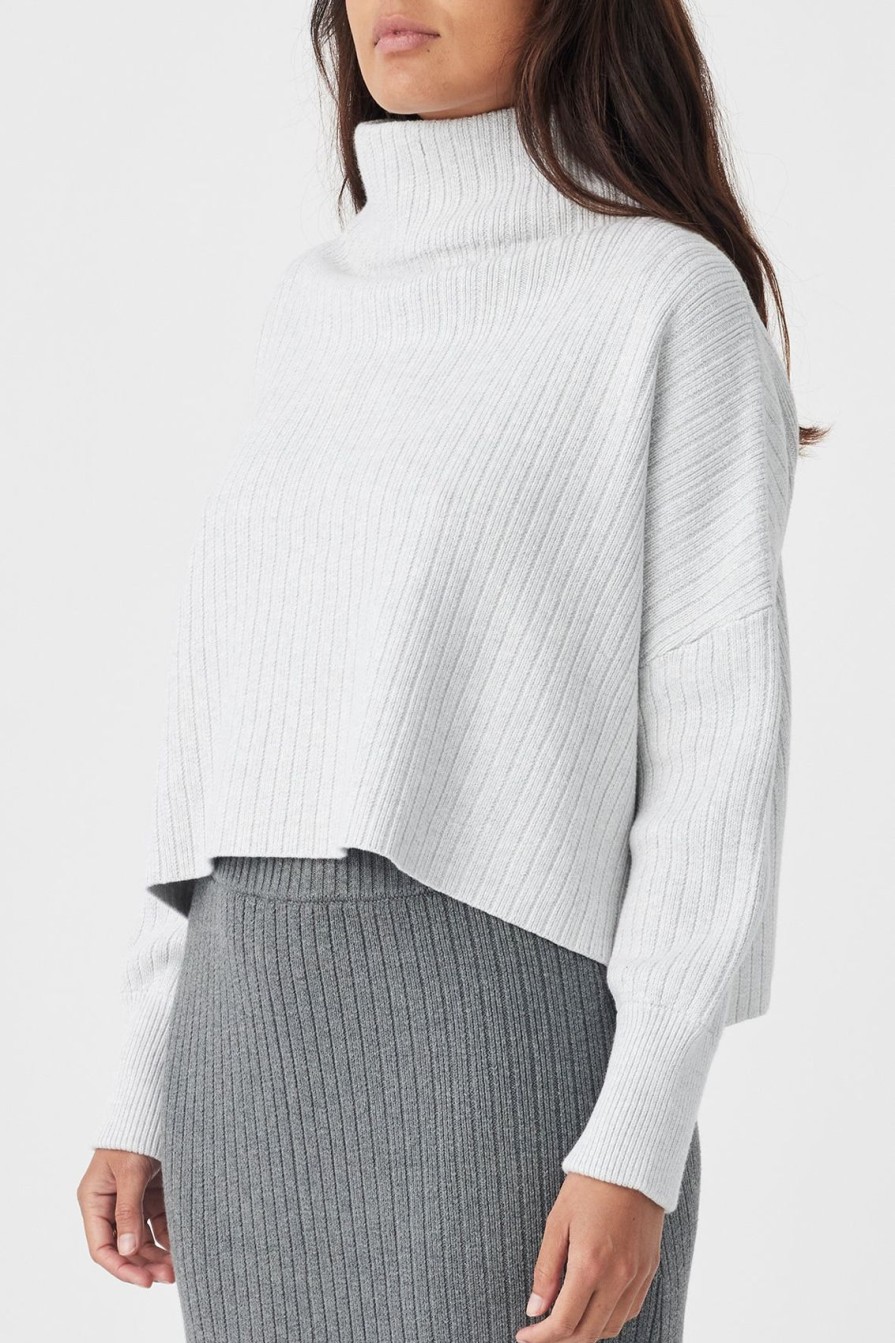 Arcaa Maya Sweater-Grey Marle