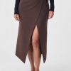 Arcaa Ren Wrap Skirt-Chocolate