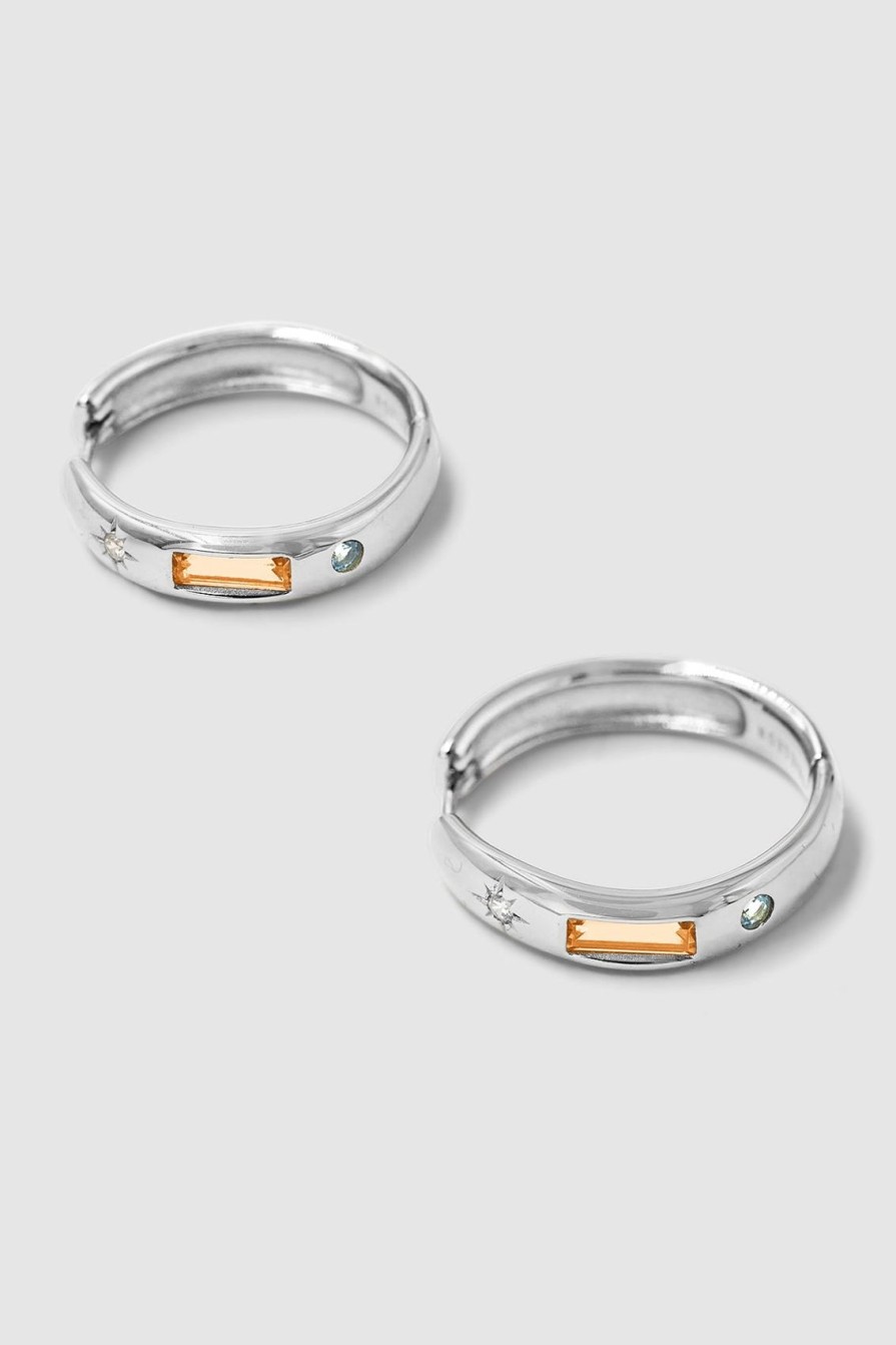 Arcaa Brie Leon-Estella Hoops-Silver