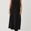 Arcaa Brie Long Dress-Black