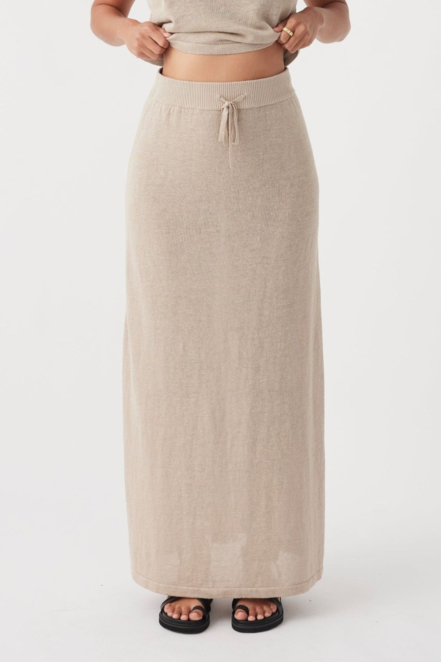 Arcaa Hugo Skirt-Taupe