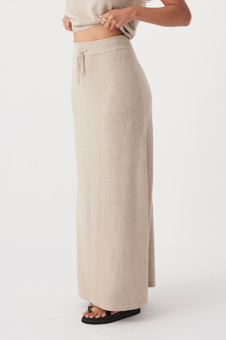 Arcaa Hugo Skirt-Taupe