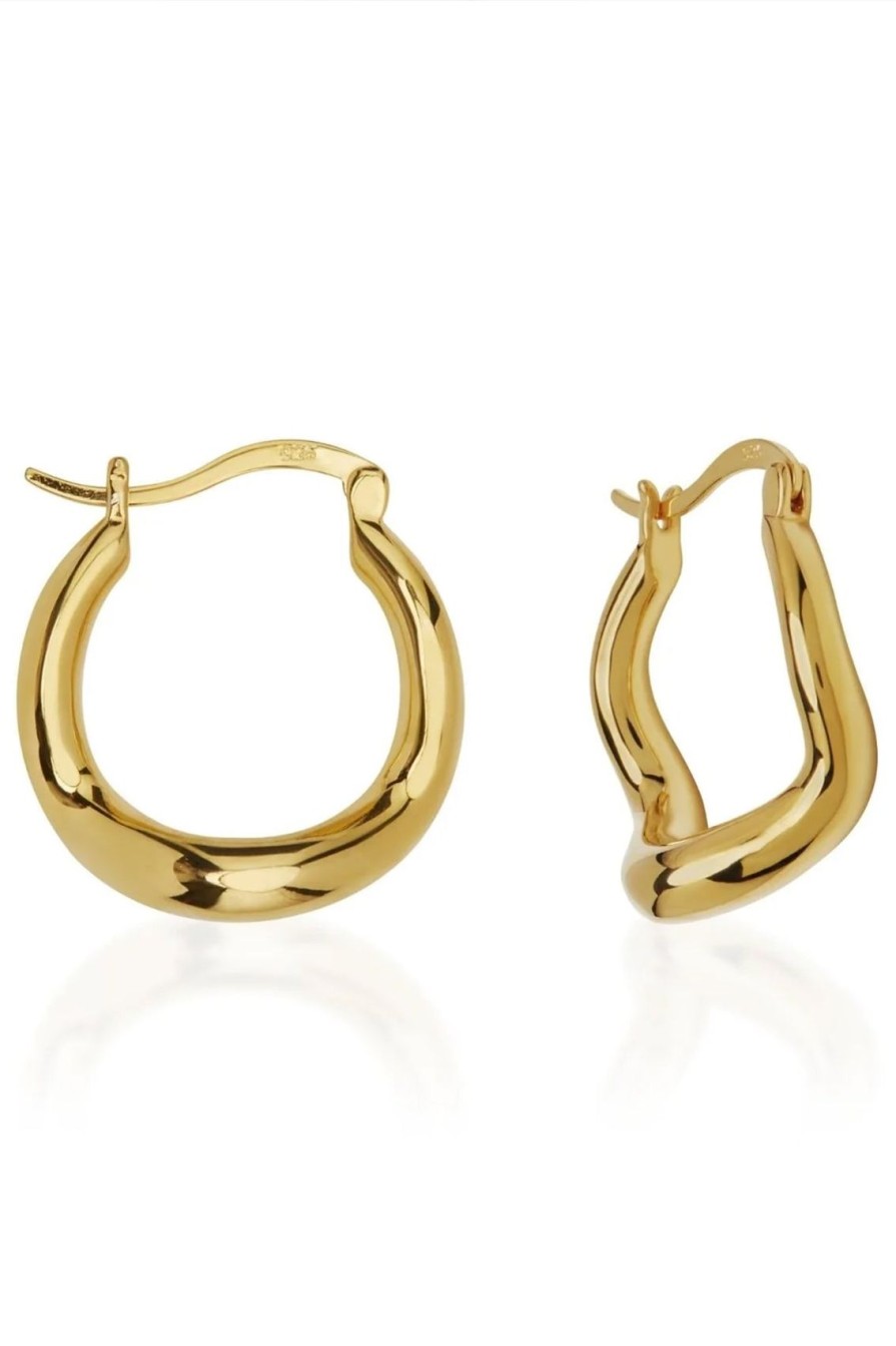 Arcaa Saint Valentine-Wabi Sabi Hoops-Gold