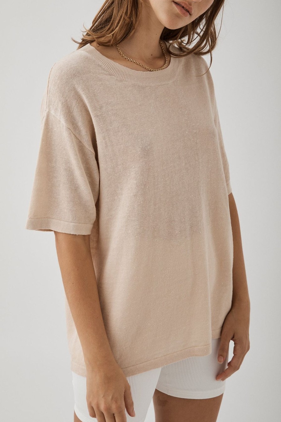 Arcaa Hugo Tshirt-Sand