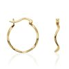 Arcaa Saint Valentine-Vera Wave Hoops-Gold