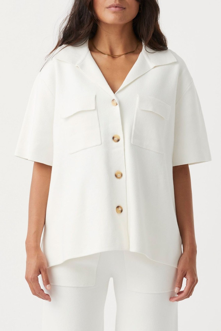 Arcaa Easton Shirt-Cream