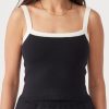 Arcaa Duke Tank-Black & Cream