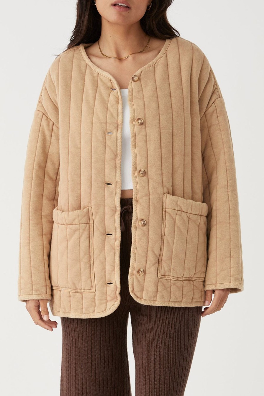 Arcaa Blake Jacket-Honey