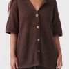 Arcaa Ezra Shirt-Chocolate