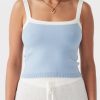 Arcaa Duke Tank-Sky & Cream