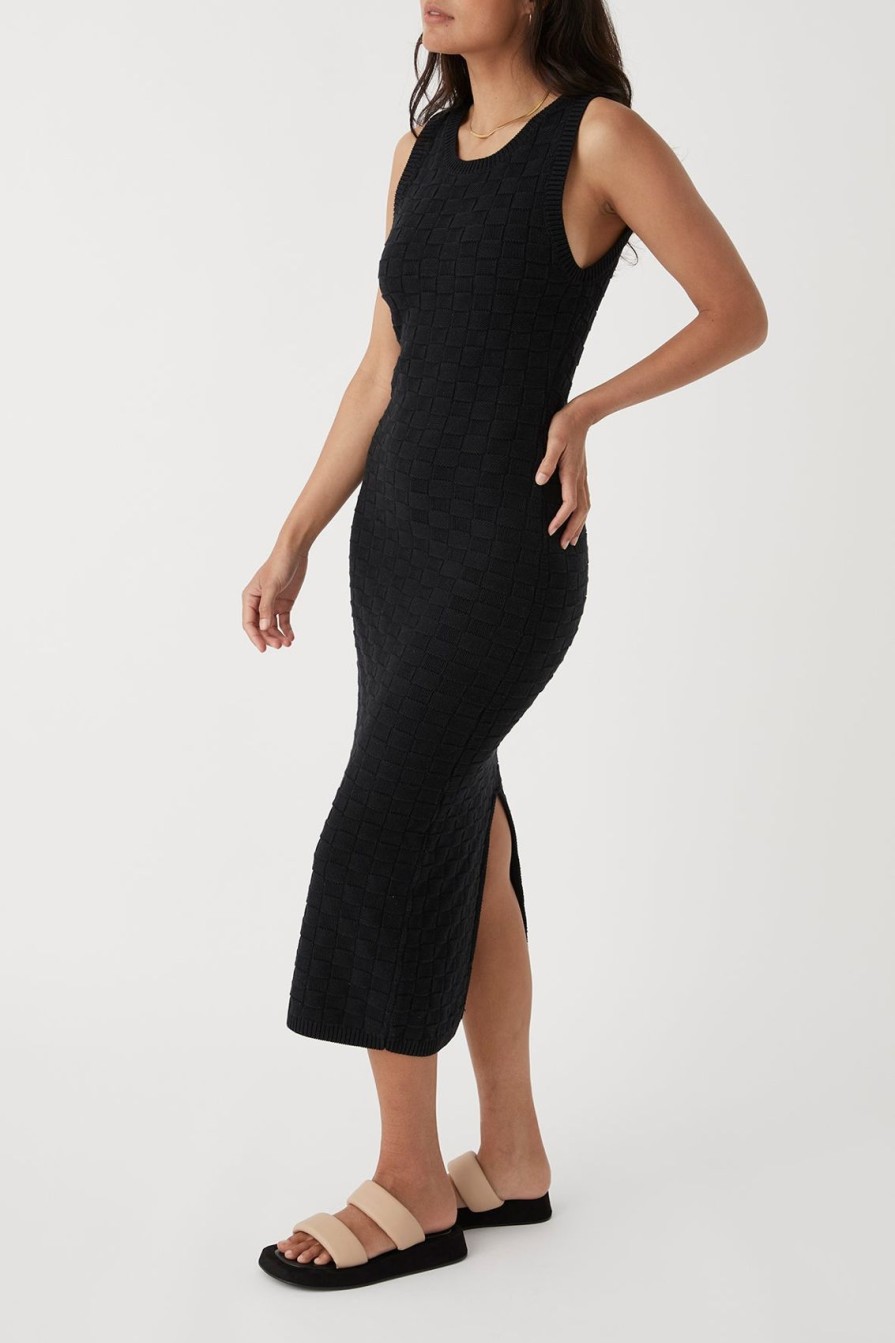 Arcaa Sierra Dress-Black