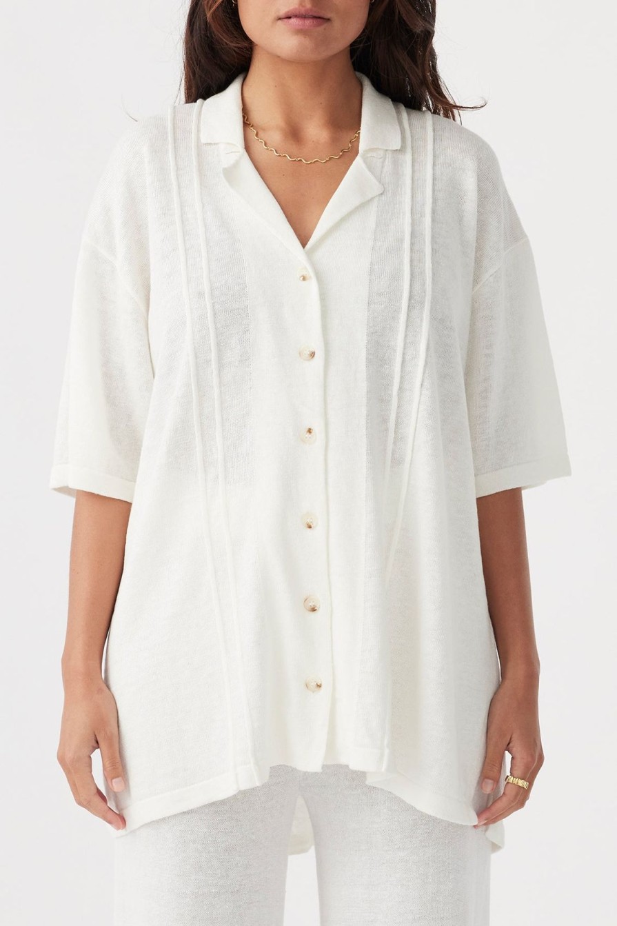 Arcaa Darcy Shirt-Cream